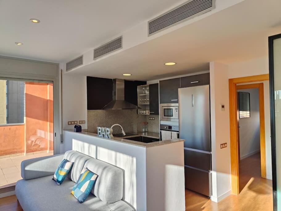 Large Terrace Luxury Apartment Sant Adrià de Besòs Extérieur photo