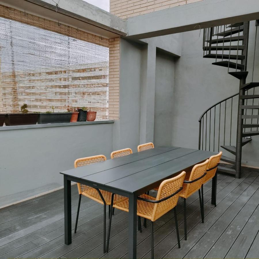 Large Terrace Luxury Apartment Sant Adrià de Besòs Extérieur photo