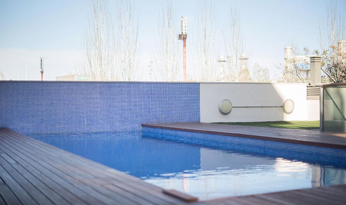 Large Terrace Luxury Apartment Sant Adrià de Besòs Extérieur photo